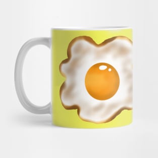 Burnt fried eggs Mug